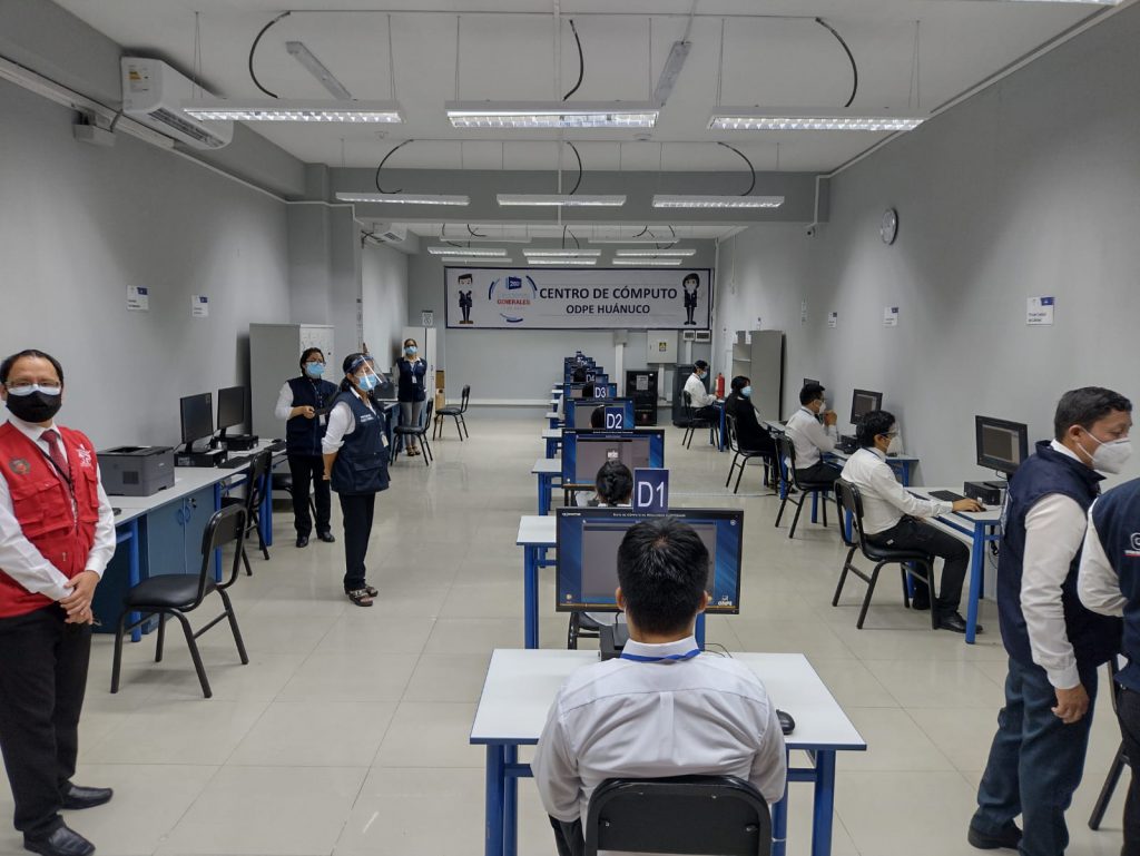 ODPE Huánuco realizó simulacro oficial del sistema de cómputo de resultados