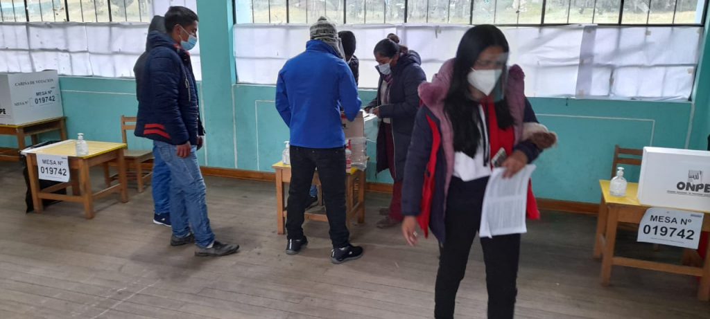 ODPE Yarowilca instaló primera mesa en Cauri a las 6.00 am