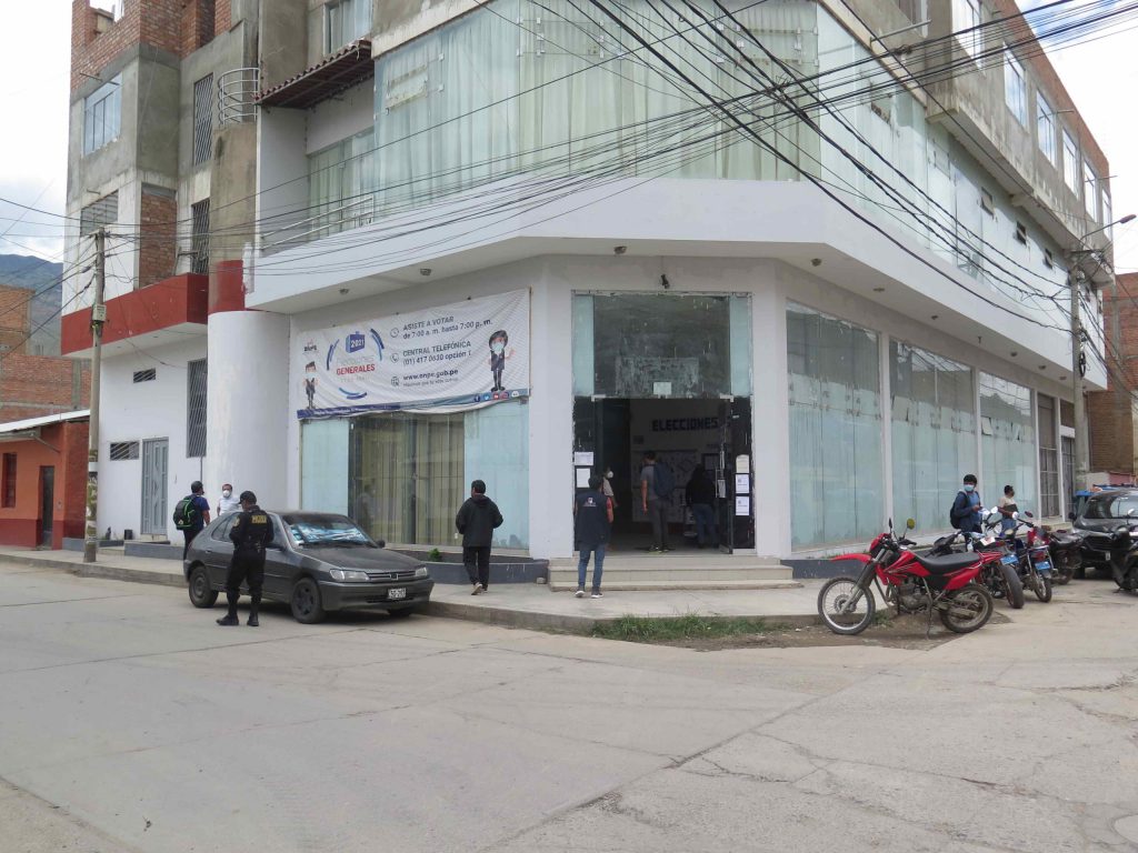 ODPE reasigna locales de votación en Huánuco