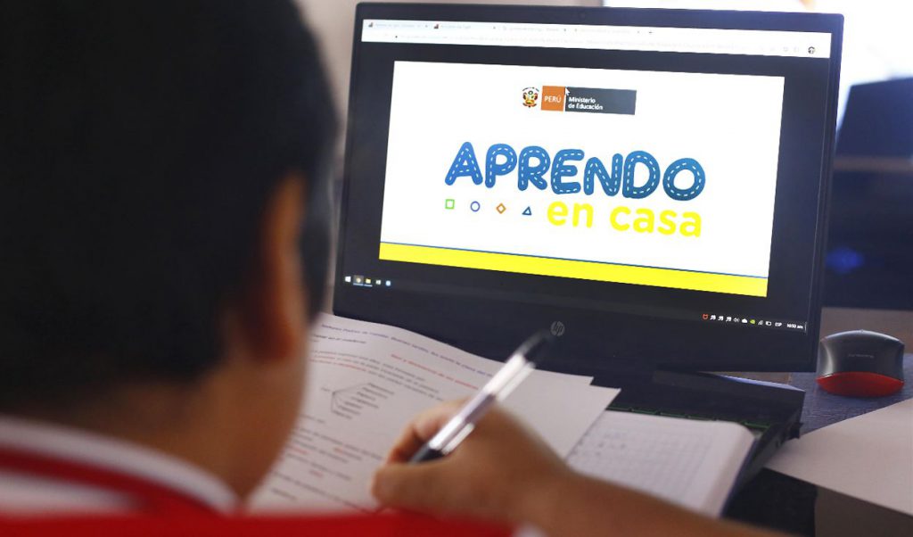 Aprendo en casa web estará disponible desde hoy