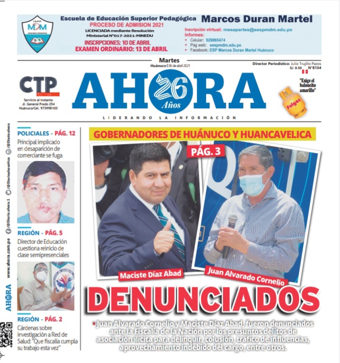 Edición digital Diario Ahora 06-04-2021