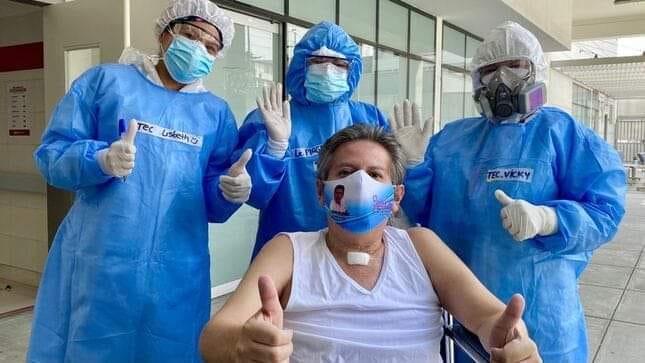 Médico huanuqueño le gana a la COVID-19