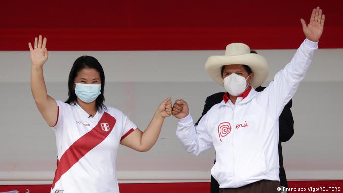 Pedro Castillo obtiene 45.5% y Keiko Fujimori 40.1% en simulacro de votación de Datum