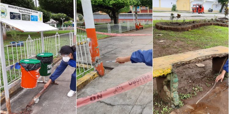 Advierten deficiencias en parques públicos de Tingo María