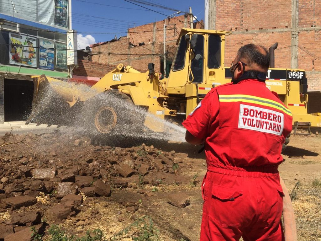 Bomberos sin fecha de vacunación contra la COVID-19