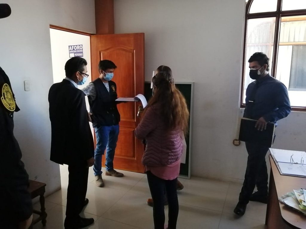 Fiscalía inspecciona oficina del alcalde de Chinchao acusado de presunta violación sexual