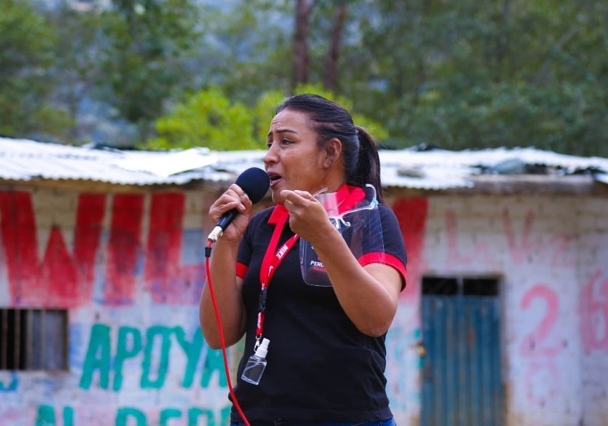 Intensifican campaña a favor de Castillo en Huánuco
