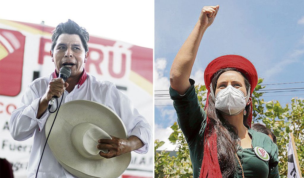 Pedro Castillo y Verónika Mendoza formalizan apoyo este miércoles