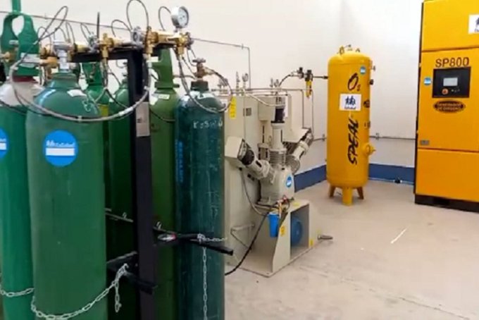 Nueva Planta de EsSalud produjo los primeros 50 balones de oxígeno