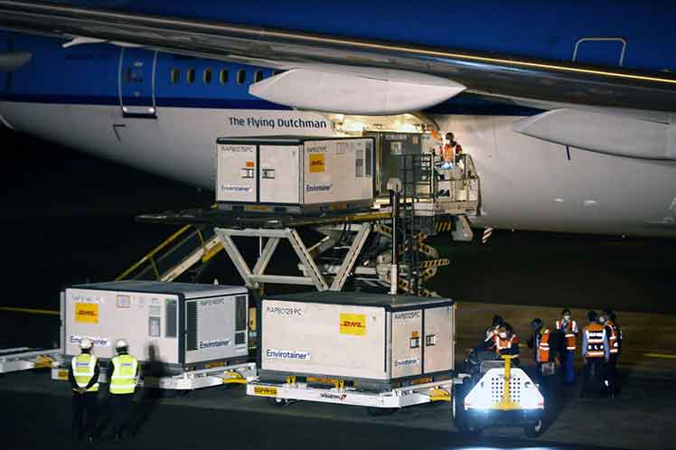 Este jueves llega lote de 350 000 dosis de la vacuna de Pfizer