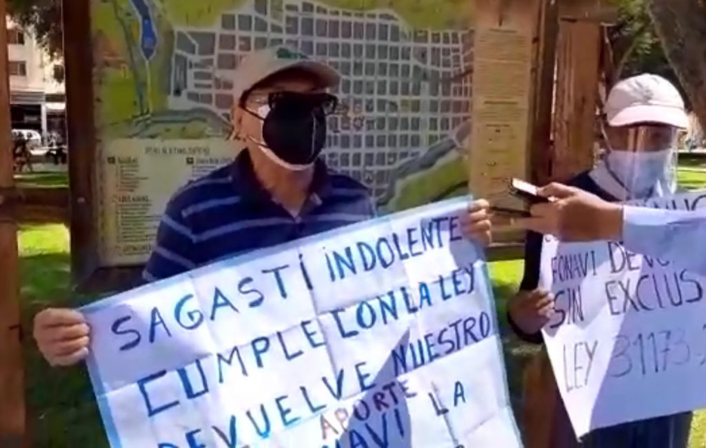 Piden devolución inmediata de los aportes de Fonavi