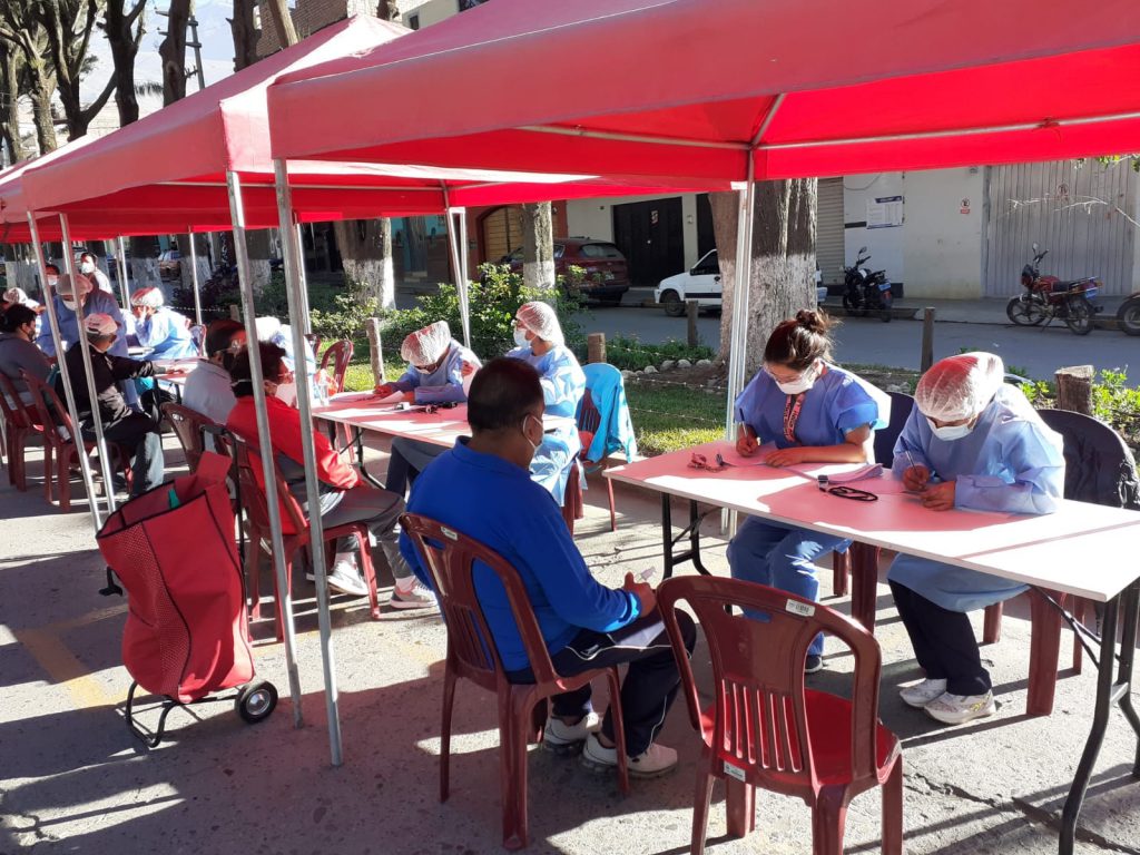 Se realizó campaña de descarte "Huánuco Unidos contra la COVID-19"