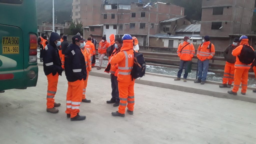 Trabajadores de CR20 protestaron para exigir pago de salarios