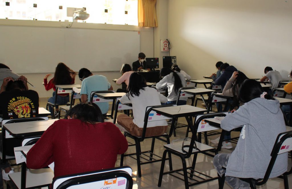 Unheval Huánuco realizó examen de admisión 2021 de manera presencial