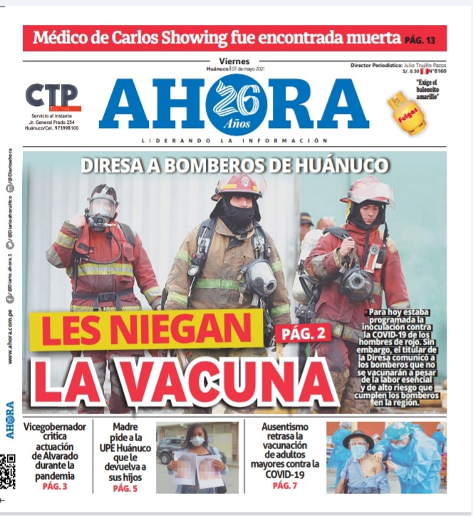 Edición digital Diario Ahora 07-05-2021