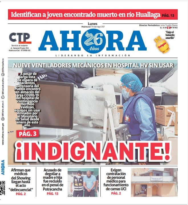 Edición digital Diario Ahora 10-05-2021