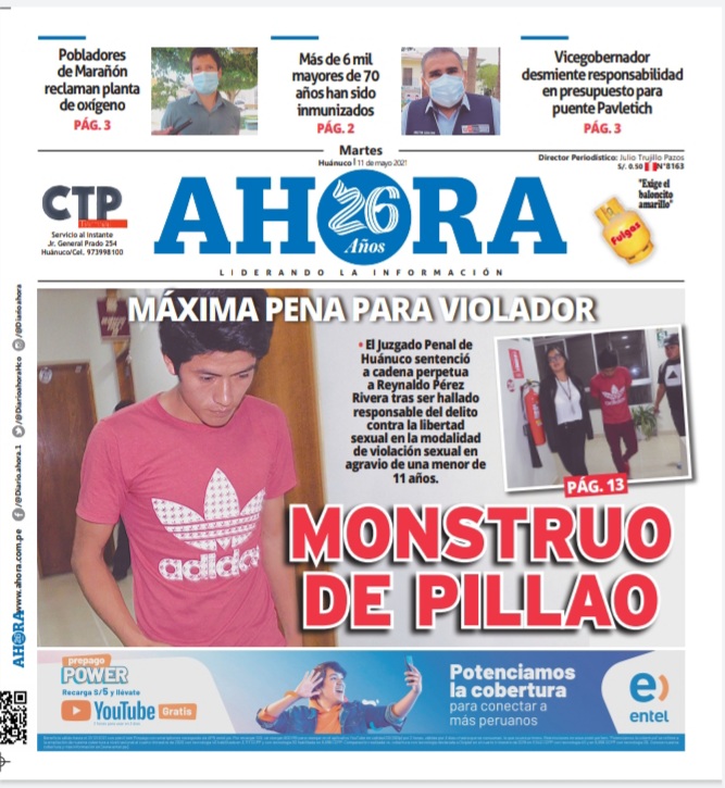 Edición digital Diario Ahora 11-05-2021