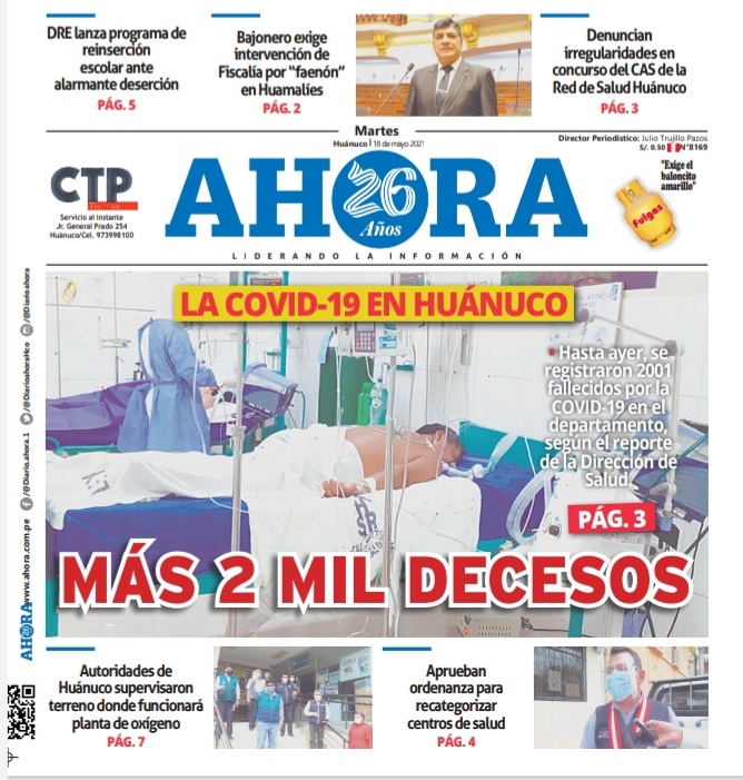 Edición digital Diario Ahora 18-05-2021