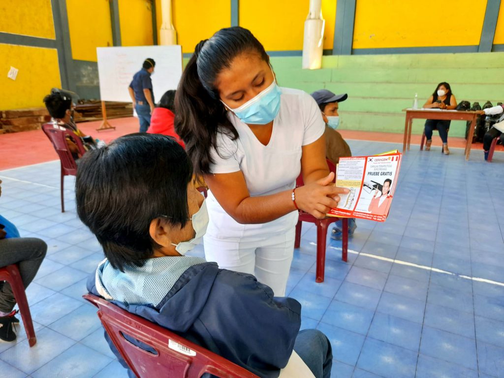 Municipalidad de Huánuco realiza campaña médica para certificar personas con discapacidad