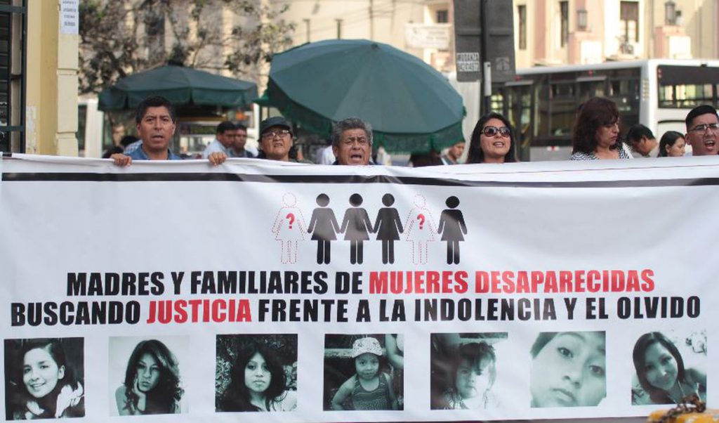 Defensoría reporta 472 mujeres desaparecidas en abril