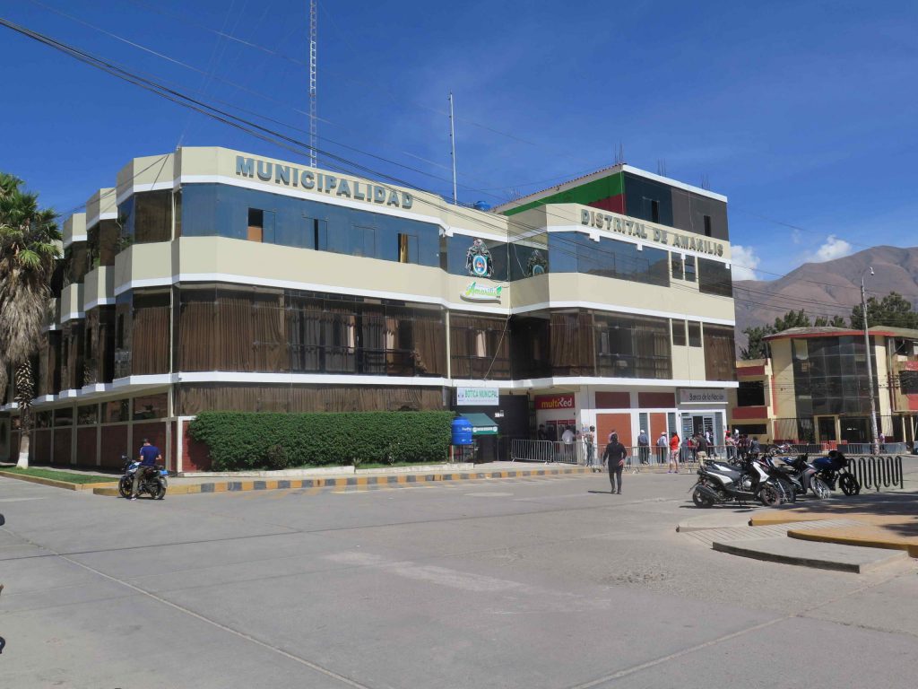 Cámaras de vigilancia de Amarilis y Pillco Marca sin fecha para su reparación