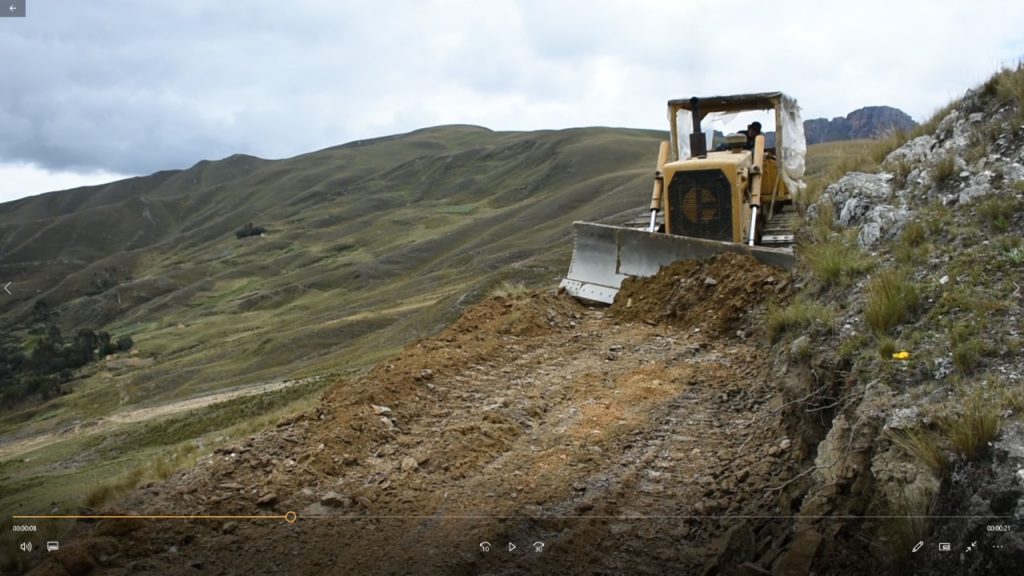Consolidada vía de acceso que unirá el distrito de Jesús y provincia de Lauricocha