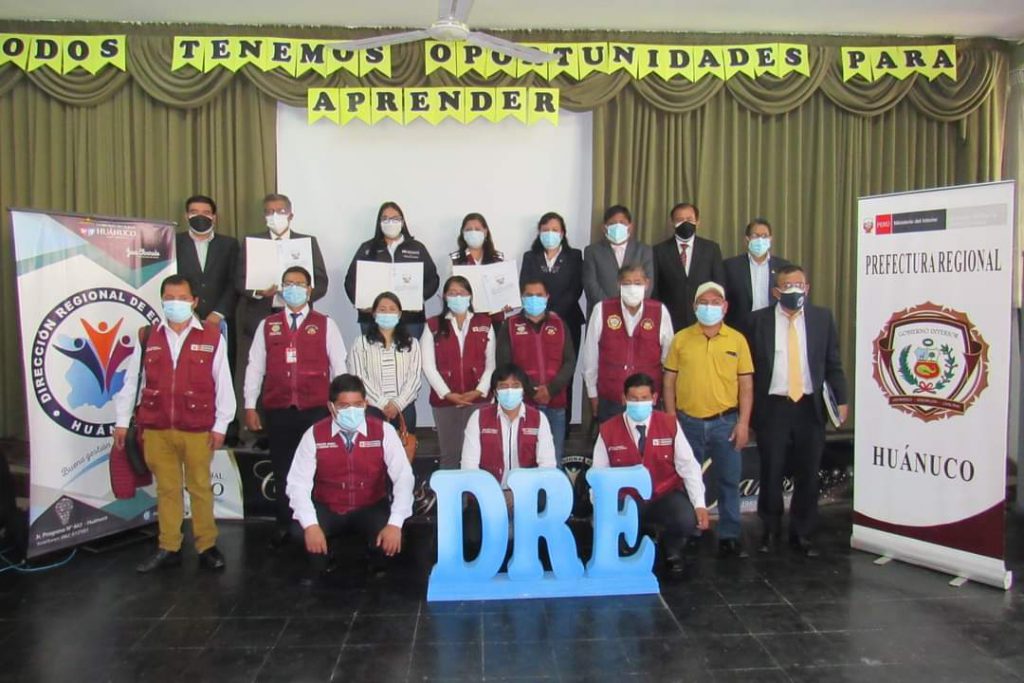 DRE y Prefectura de Huánuco firman convenio de cooperación interinstitucional