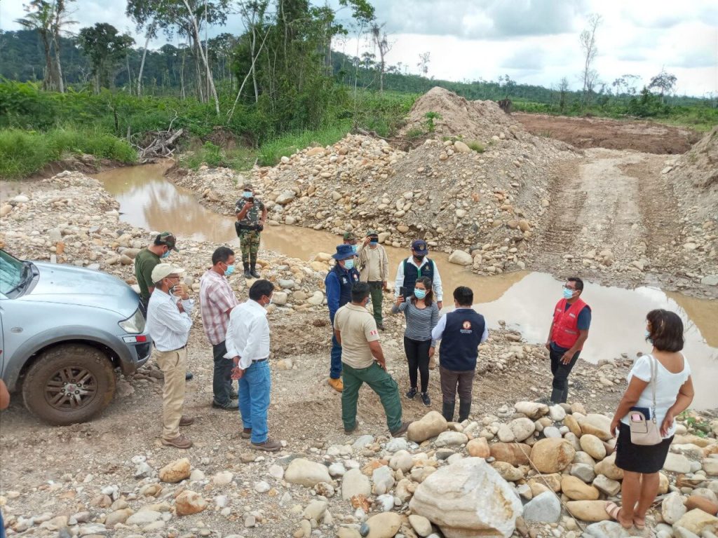 Fiscalizadores de la ATFFS de Puerto Inca temen de mineros ilegales