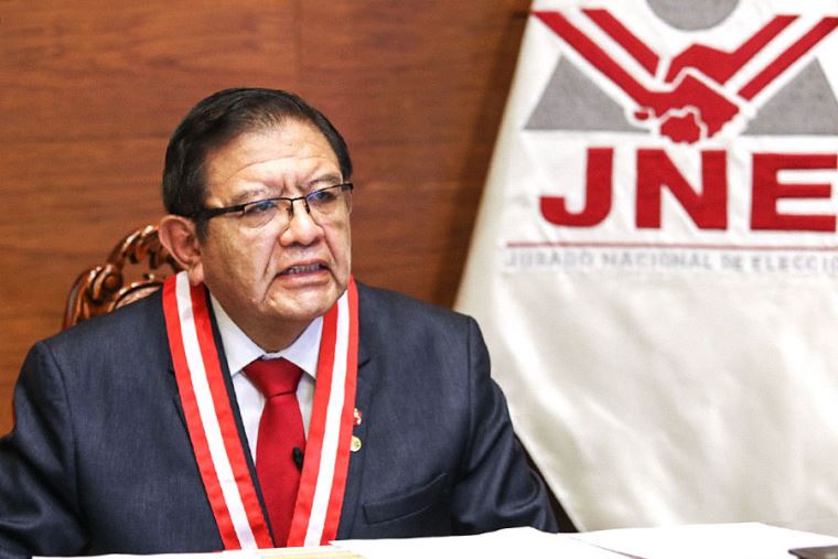 Jorge Luis Salas, titular del Jurado Nacional de Elecciones (JNE)
