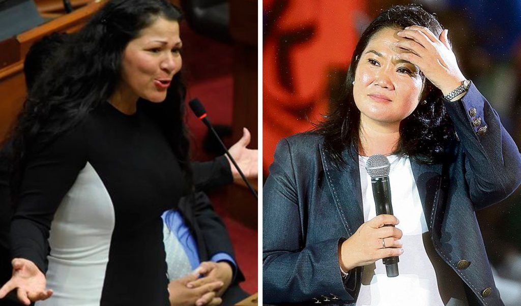 Exparlamentaria a Keiko Fujimori: “Tantos años haciendo el mal y quieres seguir en lo mismo”