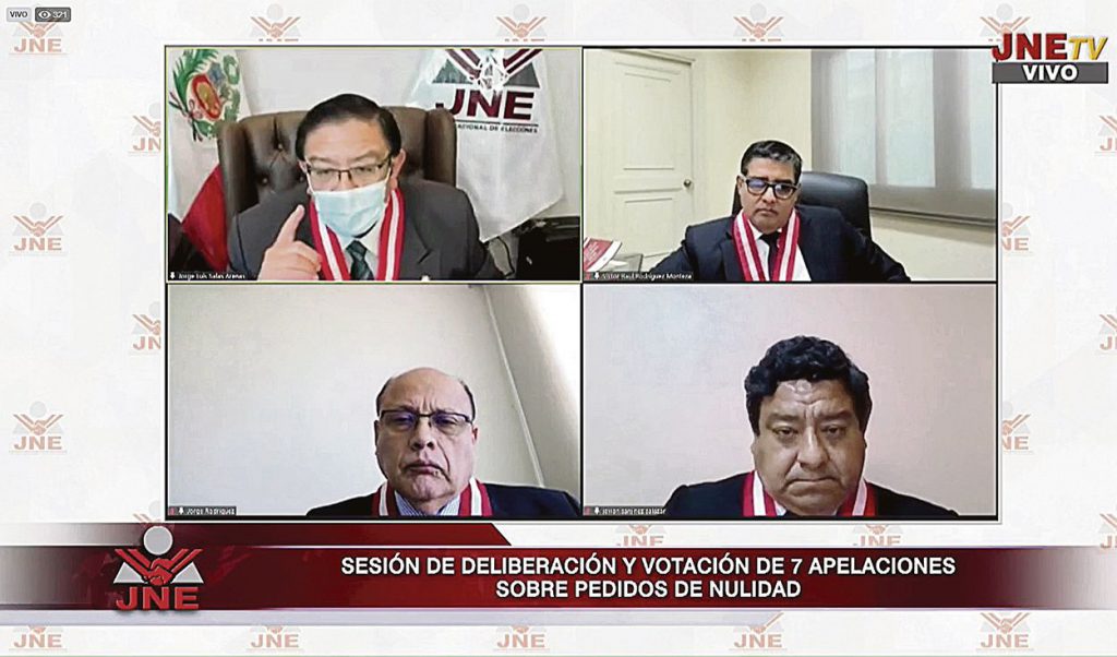 JNE descarta fraude al resolver 27 apelaciones
