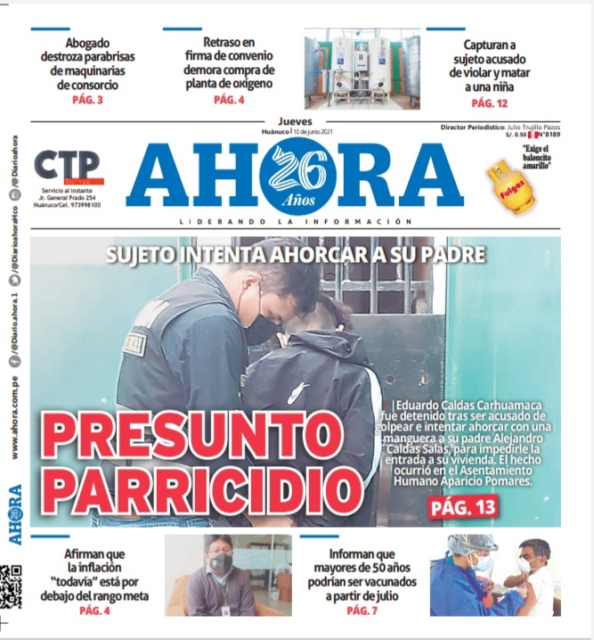 Edición digital Diario Ahora 10-06-2021