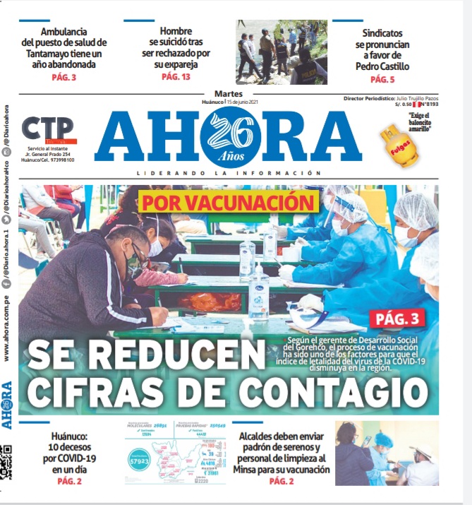Edición digital Diario Ahora 15-06-2021