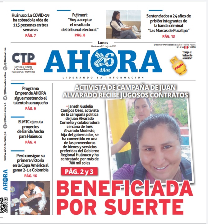 Edición digital Diario Ahora 21-06-2021