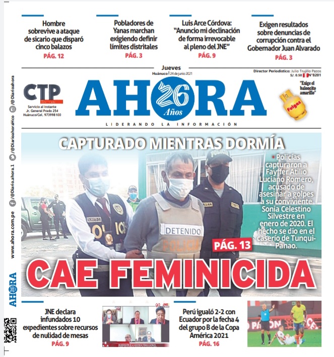 Edición digital Diario Ahora 24-06-2021
