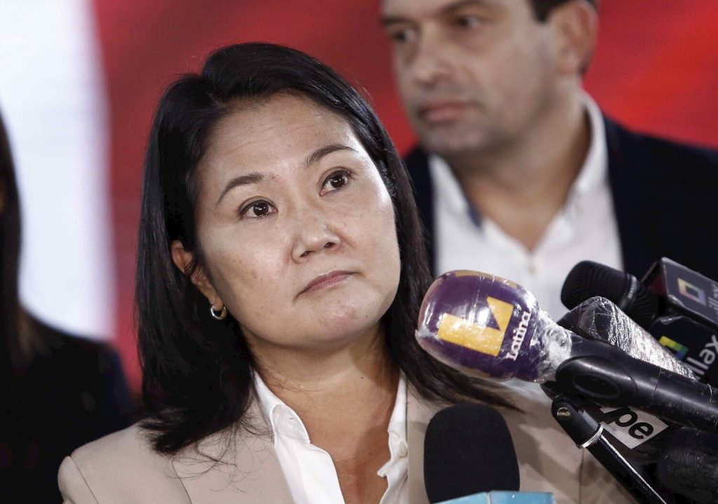 Keiko Fujimori: "Vamos a defendernos con todas las medidas que nos permite el Estado de derecho"