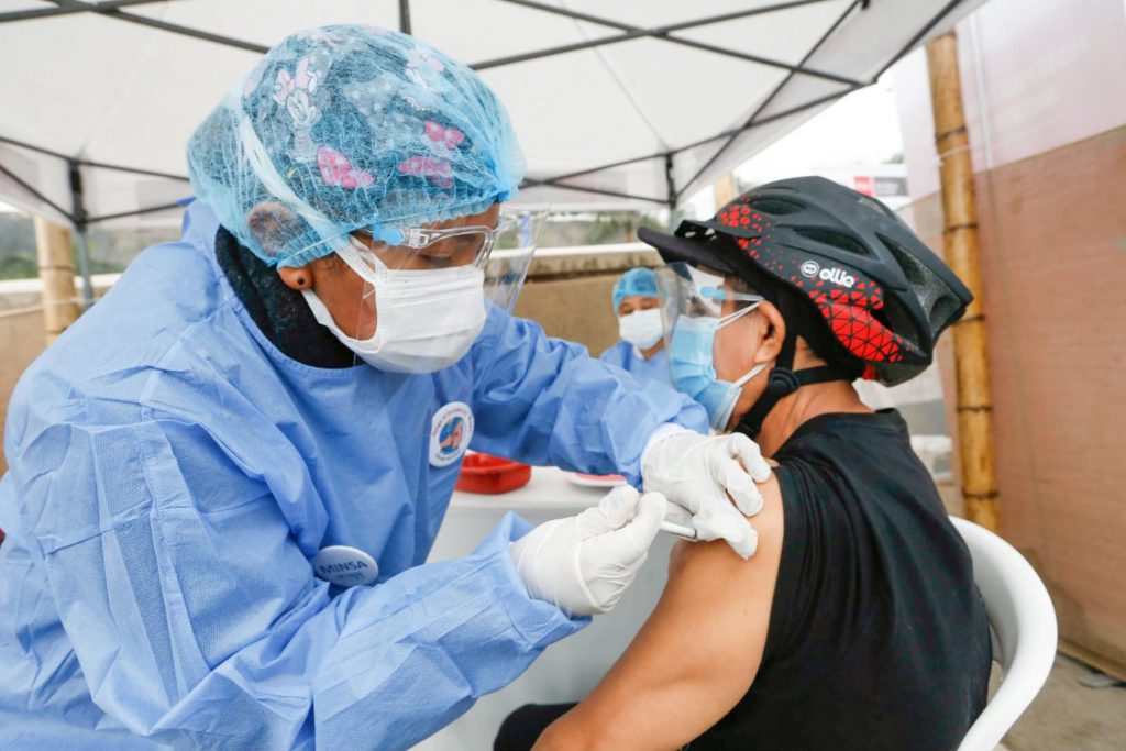 Perú ya aplicó más de 8 millones de dosis de la vacuna