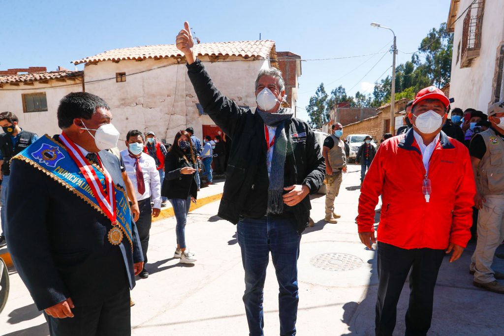 Sagasti: Huánuco ha logrado un avance de 82 % en vacunación de las dosis entregadas.