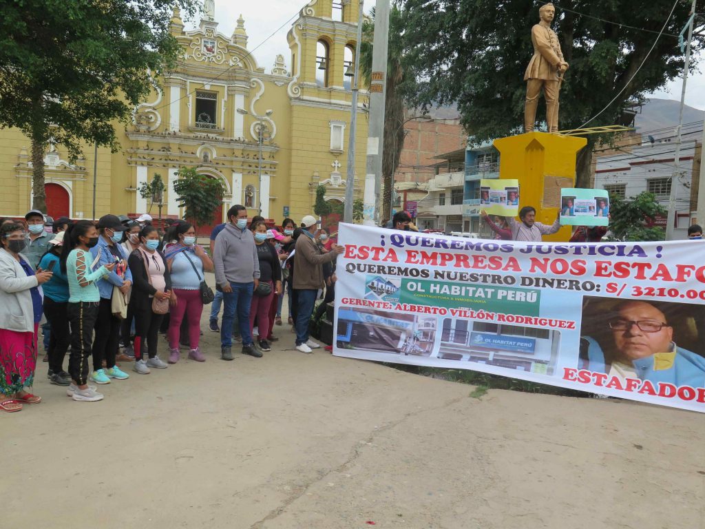 Denuncian a gerente de inmobiliaria OL Hábitat por estafa y organización criminal