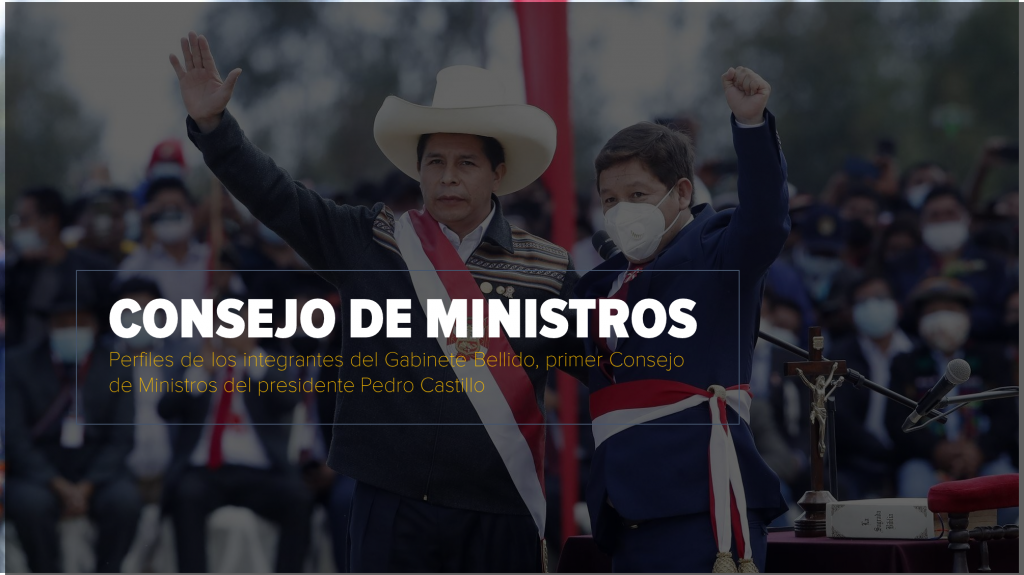 Gabinete Ministerial: estos son los ministros a los que tomó juramento Pedro Castillo