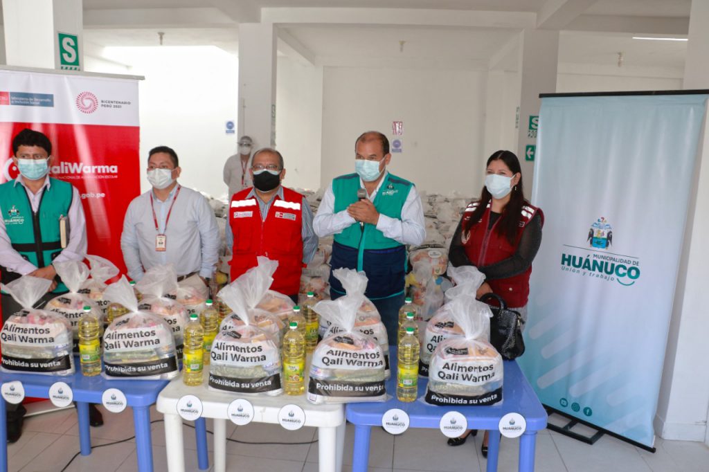Inicia distribución de 5056 kits de víveres a personas en situación de pobreza en Huánuco