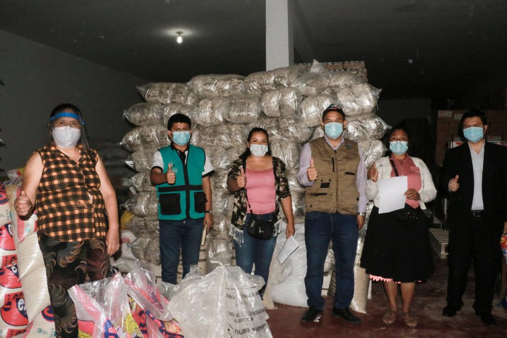 Inicia entrega de 18 toneladas de víveres para los comedores populares