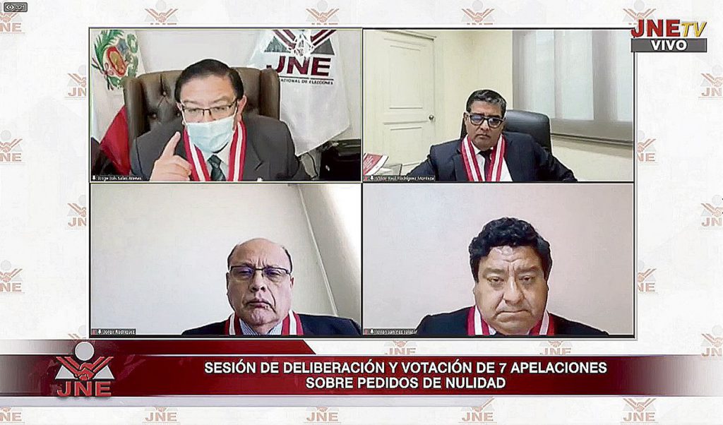 JNE planea culminar este jueves con las demandas de nulidad de Fuerza Popular