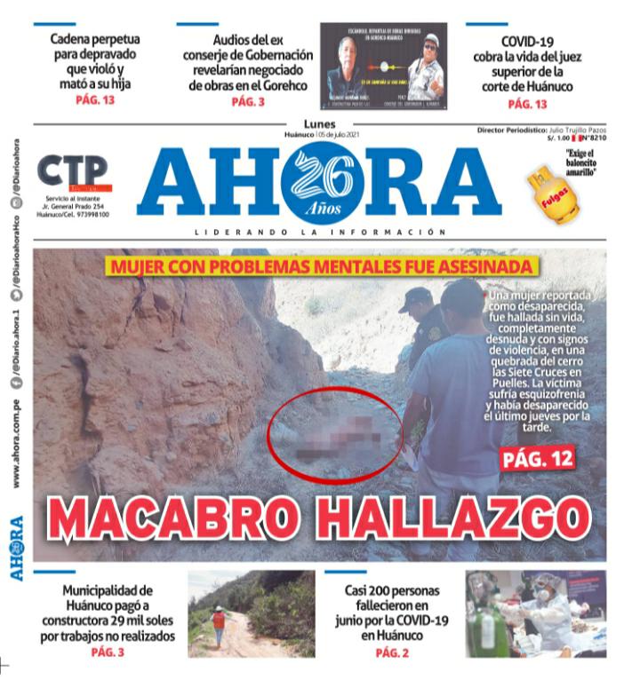 Edición Digital Diario Ahora 05-07-2021