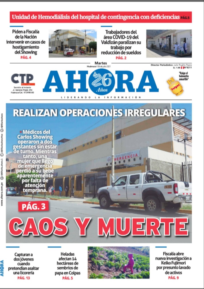 Edición Digital Diario Ahora 06-07-2021