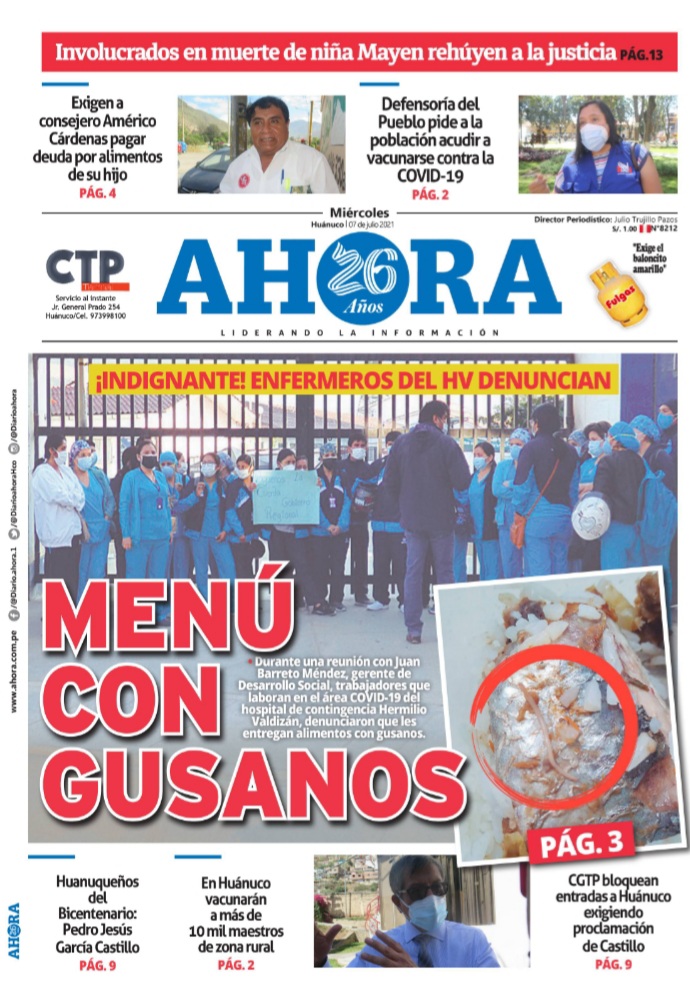 Edición Digital Diario Ahora 07-07-2021