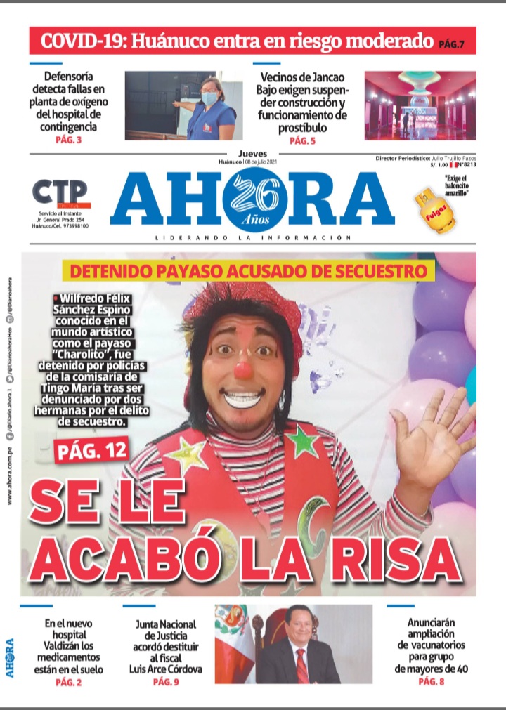 Edición Digital Diario Ahora 08-07-2021