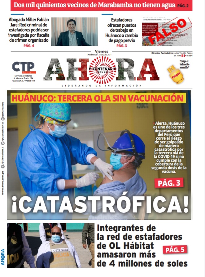 Edición Digital Diario Ahora 23-07-2021