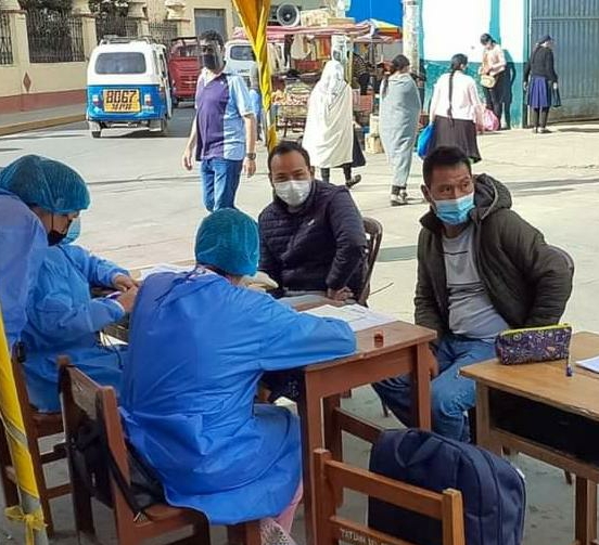 Continúan jornadas de descarte del coronavirus en Huánuco