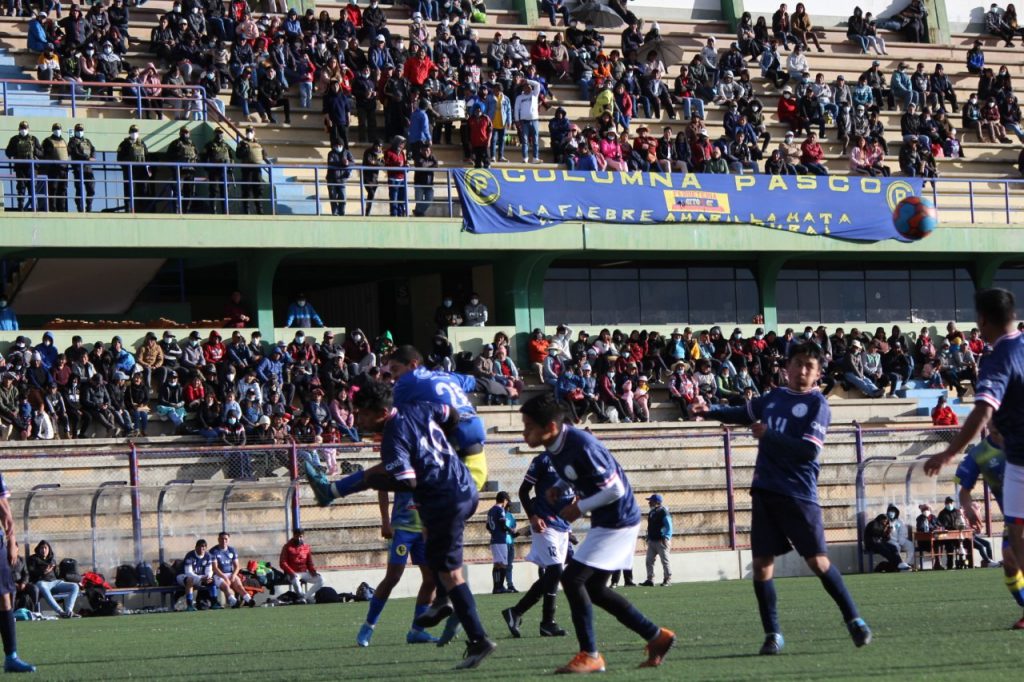 La Copa Perú en Pasco se va calentando y se pone bueno.  
